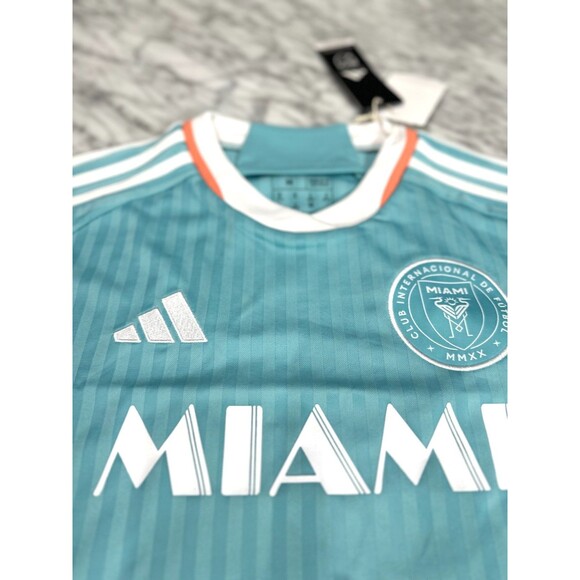 Adidas Messi Inter Miami FC Women's medium Jersey 2024 JE8080 New Authentic NEW - Picture 5 of 7